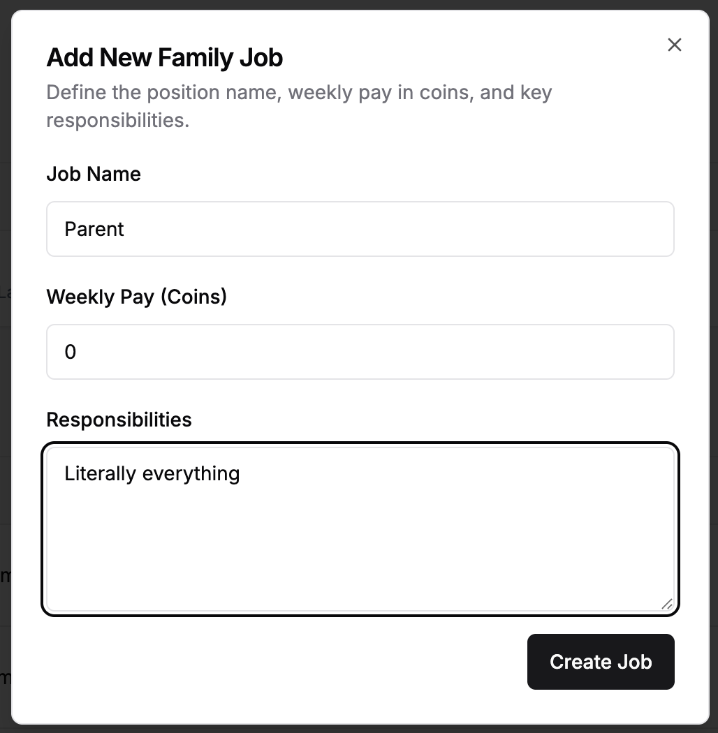 Scaling Household Operations: The Family Jobs System